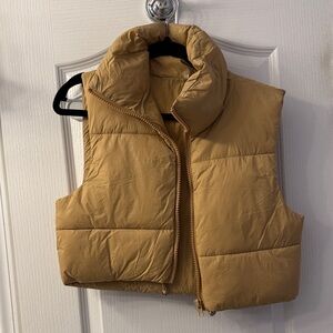 Amazon Tan Puffer Vest